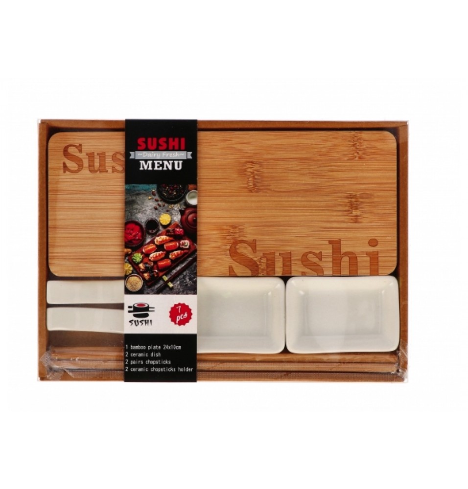 Set servire sushi pentru 2 persoane