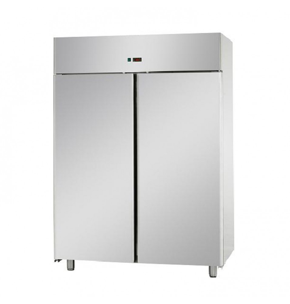 Dulap frigorific dublu, capacitate bruta 1400 litri, temperatura de lucru 0°C/+10°C, putere 570W