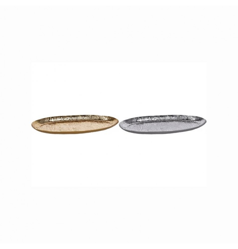 Tava ovala metalica, dimensiuni 410x220mm