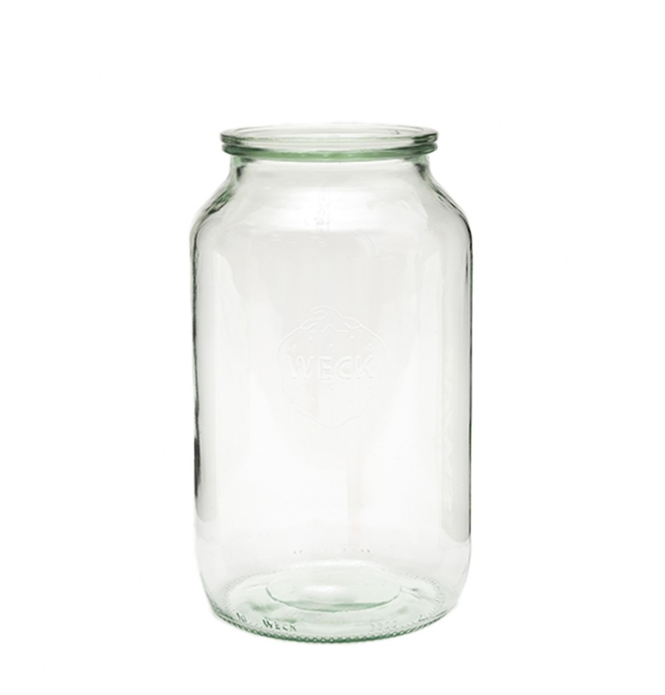 Borcan din sticla sicapac, model Zylinder, capacitate 3000ml, diametru 100mm, inaltime 242mm