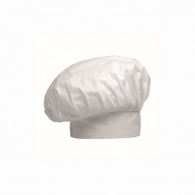 Boneta bucatar, culoare alba, model Big Hat, 100% bumbac