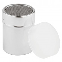 Pudriera pentru zahar, rotunda, inox, diametru 70 mm, inaltimea 90mm