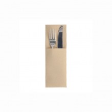 Set 50 port tacamuri din servetel facut din material compostabil, dimensiuni 480x300mm, culoare crem