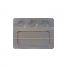 Suport din lemn Graphite Wood, cu doua fete, 320x240mm