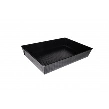 Tava cuptor 30x25x6cm antiaderenta, culoare neagra