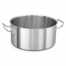 Cratita cu 2 manere, inox cu finisaj satinat, capacitate 1.4 litri, diametru 160mm