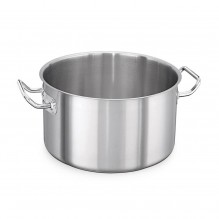 Cratita cu 2 manere, inox cu finisaj satinat, capacitate 6.8 litri, diametru 240mm, inaltime 150mm