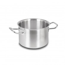 Cratita cu 2 manere, inox cu finisaj satinat, capacitate 10.5 litri, diametru 280mm, inaltime 170mm