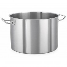 Oala cu 2 manere, inox cu finisaj satinat, capacitate 58 litri, diametru 500mm, inaltime 300mm