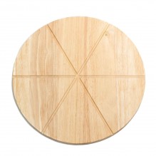 Platou servire pizza din lemn, diametru 305mm
