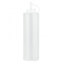Flacon dozator, capacitate 7200 ml, polietilena, culoare alba, Paderno