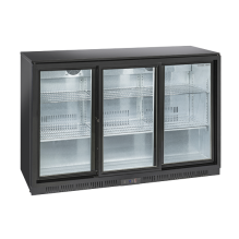 Vitrina refrigerata pentru bauturi -pentru bar, capacitate 312 litri, alimentare 220V, putere 240W