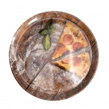 Farfurie pentru pizza, diametru 310 mm, model Flour Slice, portelan