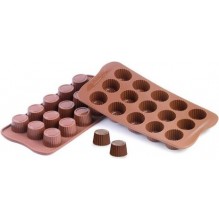 Forma pentru 15 bomboane ciocolata, silicon, capacitate 10 ml, capacitate totala 150ml
