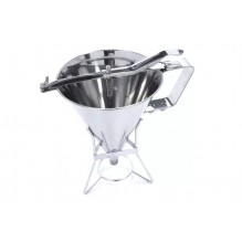 Palnie cu dozare pentru aluat lichid, capacitate 1.6 litri, inox