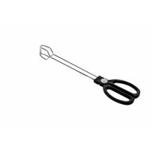 Cleste din inox cu maner din plastic de culoare negru, lungime 315mm