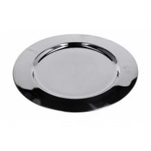 Platou rotund din inox, model Logan, diametru 325mm