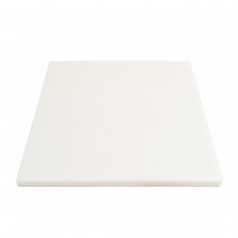 Blat polietilena pentru butuc, culoare alb, dimensiuni 500x500x25hmm