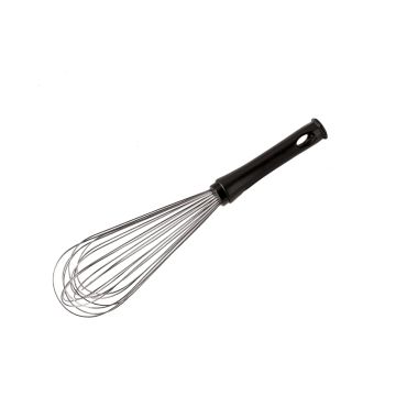 Tel oua, 11 fire, inox, maner din poliamida cu fibra de sticla, culoare neagra, lungime 250mm