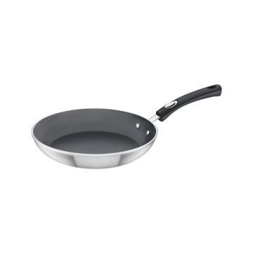 Tigaie profesionala, compatibila inductie, diametrul 280 mm, grosime 3 mm, capacitate 2,4 l, Tramontina