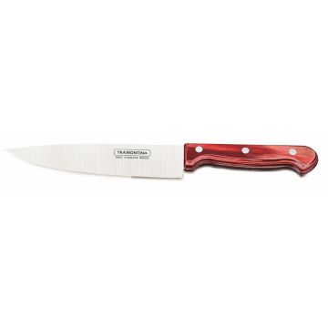 Cutitul bucatarului, inox, lama 177mm, maner din lemn tratat