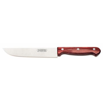 Cutit bucatarie, inox, lama 152mm, maner din lemn tratat