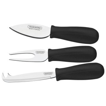Set 3 accesorii feliat, inox, maner din polipropilena