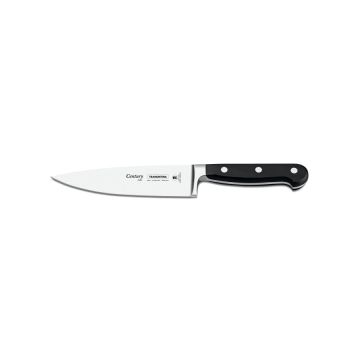 Cutitul bucatarului Tramontina Century, inox, lama 203 mm, maner din policarbonat