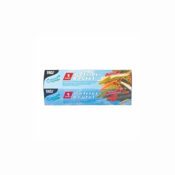 Set 100 pungi pentru congelare, grosime 35 microni, capacitate 1 litru