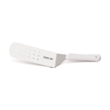 Spatula perforata, inox, lungime 105mm