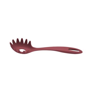 Lingura spaghete, nylon, culoare bordo, lungime 269mm