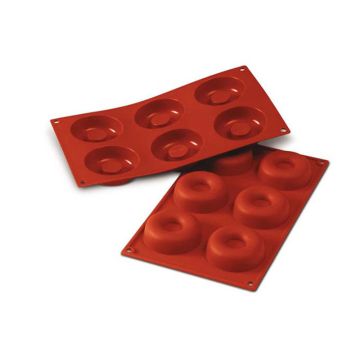 Forma, silicon, capacitate 6x62ml, diametrul 72mm