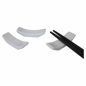 Suport betisoare chinezesti, dimensiuni 60x20mm, culoare alb
