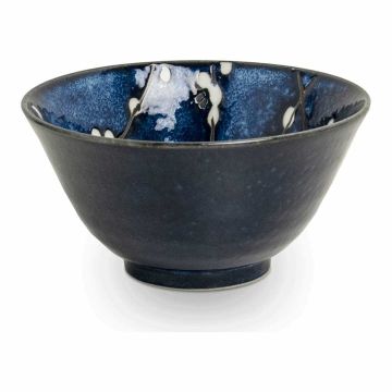 Bol model Hana Blue, diametru 130mm, culoare albastru inchis, inaltime 70mm