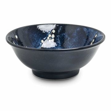 Bol model Hana Blue, diametru 220mm, culoare albastru inchis, inaltime 90mm