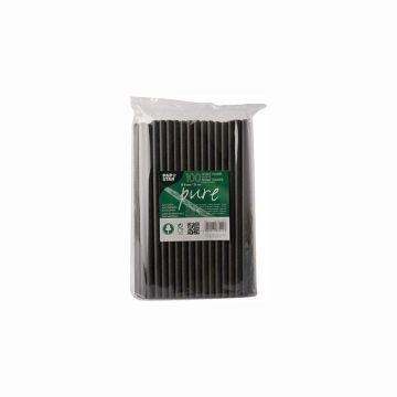 Set 100 paie din hartie, rezistente la temperaturi de maxim 23°C