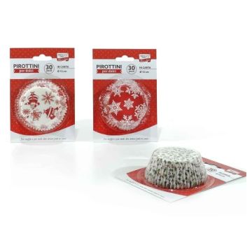 Set 30 forme pentru briose din hartie, diametru 120mm