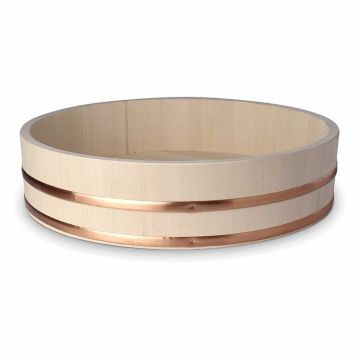 Hangiri pentru sushi, diametru 270mm, lemn