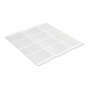 Covoras japonez pentru sushi, dimensiuni 242x242mm, alb