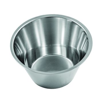 Castron conic jos, inox, capacitate 14 litri, diametru 435mm, inaltime 160mm