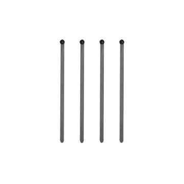 Set 500 agitatoare Cocktail, culoare neagra, dimensiuni 150x6mm