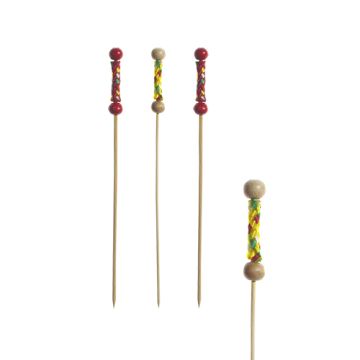 Set 250 tepuse pentru Fingerfood, unica folosinta, din bambus, lungime 120mm
