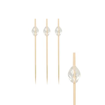 Set 100 tepuse pentru Fingerfood, unica folosinta, din bambus