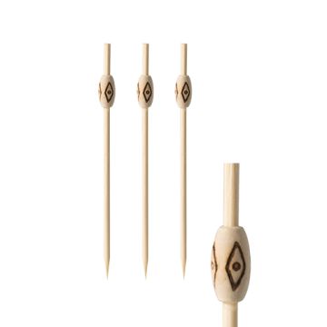 Set 100 tepuse pentru Fingerfood, unica folosinta, din bambus