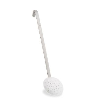 Spumiera inox diametru 100mm, lungime maner 290mm, lungime totala 370mm  