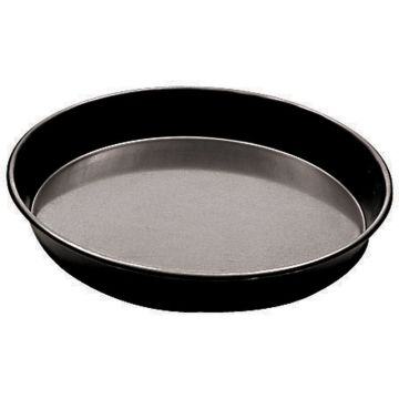 Tavi pizza, rotunda, grosime 0.6 mm, fier albastru, diametru 250 mm