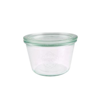 Borcan cu capac, model Mold, din sticla, capacitate 370ml