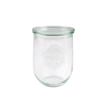 Borcan cu capac, model Tulip, din sticla, capacitate 1050ml