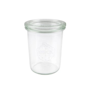 Borcan cu capac model, Mini Mold, din sticla, capacitate 160ml