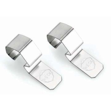 Set 12 cleme pentru borcane, din inox, pot fi reutilizate, se potrivesc la toate modelele